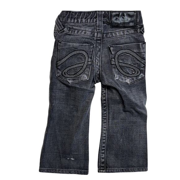 Jb Original Vintage Denim - JB Original Vintage Black Jeans Kids 16x11 Denim JBV Rockabilly Retro